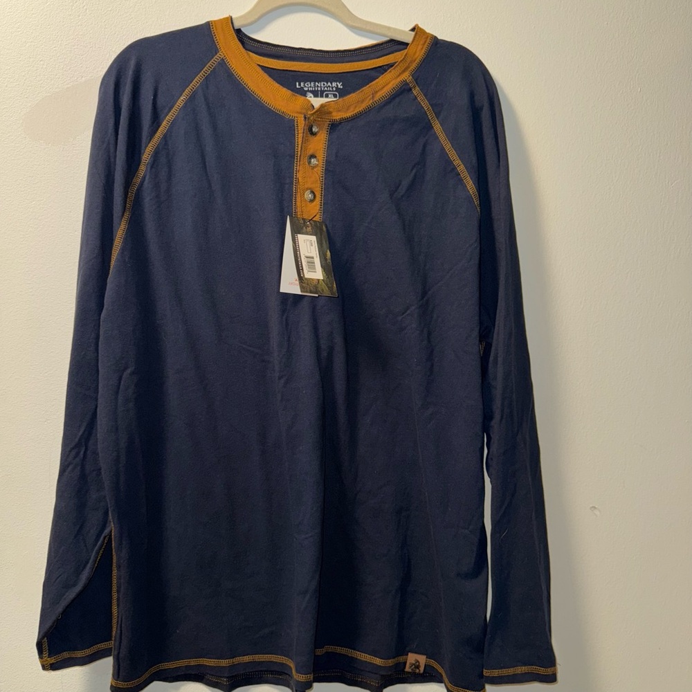 Men's Navy Blue Shirt
